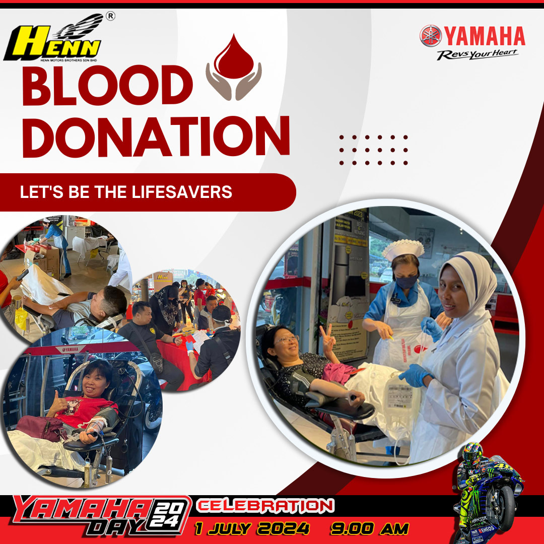 Derma Darah Sempena Sambutan Hari Yamaha 2024
